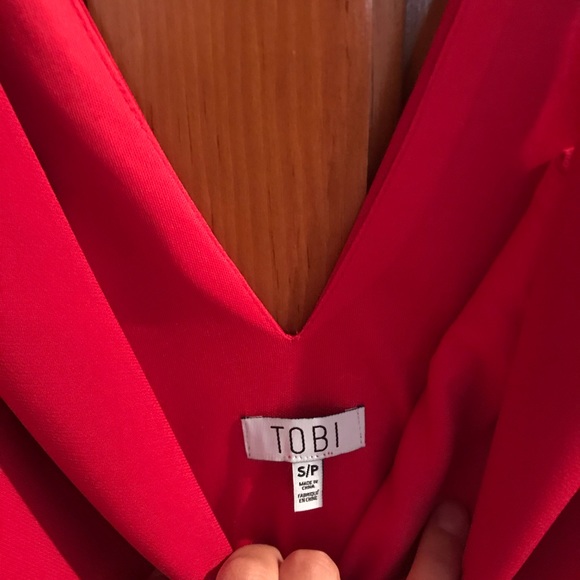 NWT Red Mini Dress - Picture 3 of 3